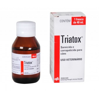 Triatox Sarnicida e Carrapaticida - 40 ml Triatox Sarnicida e Carrapaticida - 40 ml